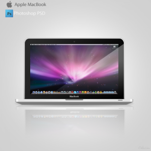 Macbook_PSD_ishodnik psd ноутбука macbook