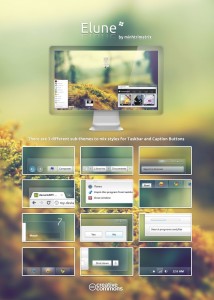 тема оформления Elune для Windows 7