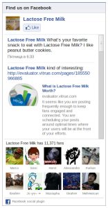 facebook like box для facebook