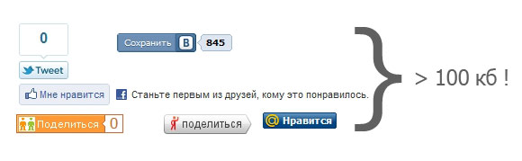 social_buttons Кнопки соц.сервисов