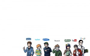 twitter_facebook_and_co_wallpaper обои социальных сетей